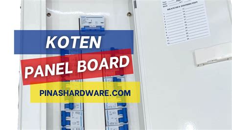 Koten Panel Board Price List Philippines Updated April 2024.